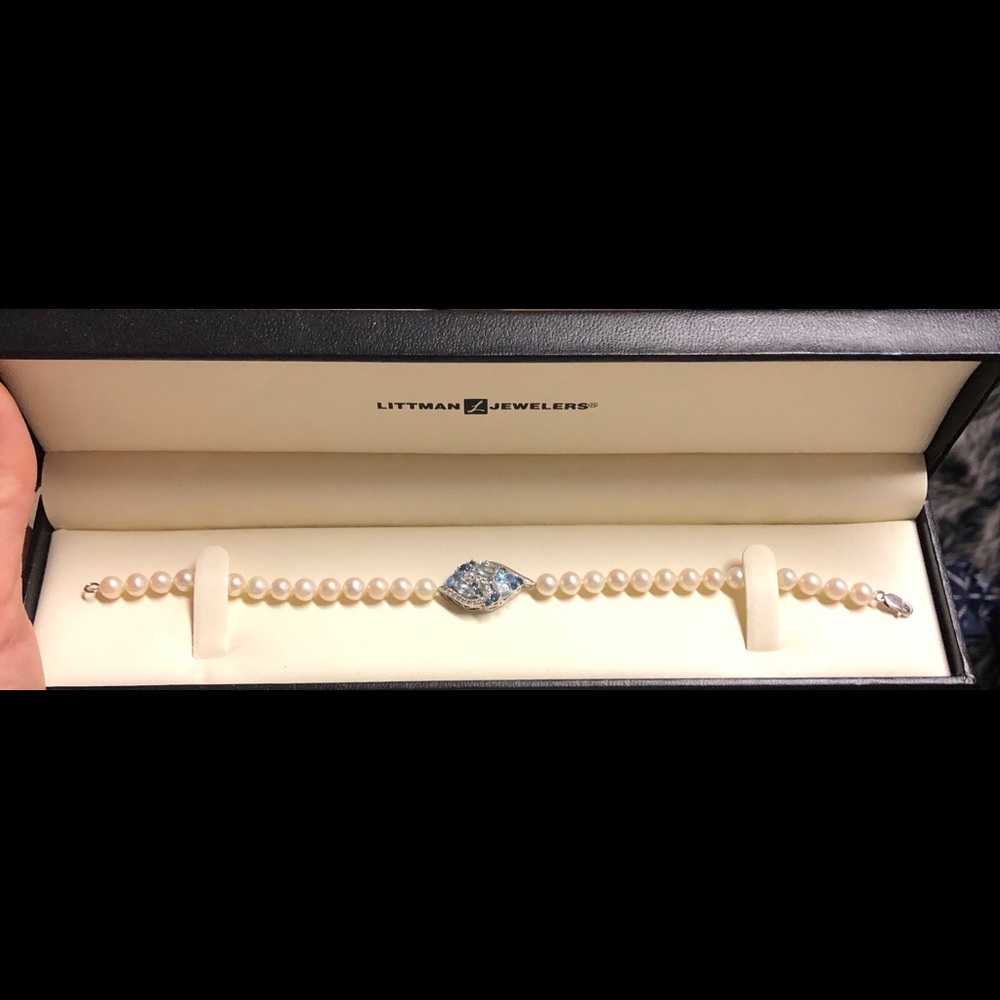 Pearl and Dimond Bracelet